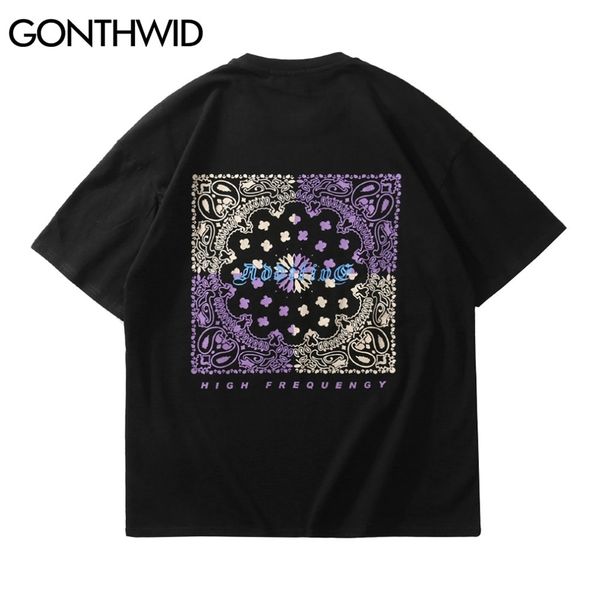 tshirts streetwear harajuku bandana paisley pattern print casual cotton tees shirts hip hop short sleeve t-shirt 210602, White;black
tshirts streetwear harajuku bandana paisley pattern print casual cotton tees shirts hip hop short sleeve t-shirt 210602, White;black