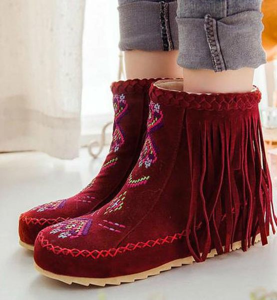 boots women ankle flats shoes woman short booties autumn warm embroidery ethic shoe chaussures femme zapatos mujer sapato nh149, Black
boots women ankle flats shoes woman short booties autumn warm embroidery ethic shoe chaussures femme zapatos mujer sapato nh149, Black