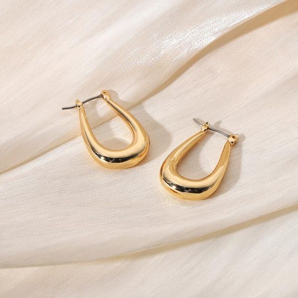 hoop & huggie simple geometric gold earrings for women punk metal circle party jewelry accessories, Golden;silver
hoop & huggie simple geometric gold earrings for women punk metal circle party jewelry accessories, Golden;silver