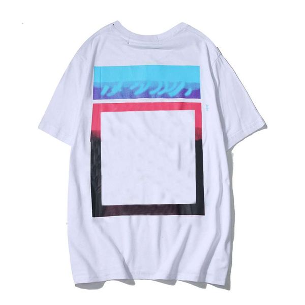 2021 rainbow limited gradient rendering t shirt fashion printing loose couple short sleeve men's and women's tshirts, White
2021 rainbow limited gradient rendering t shirt fashion printing loose couple short sleeve men's and women's tshirts, White