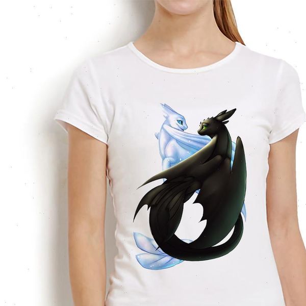 womens t shirts how to train your dragon funny anime women summer casual shirt toothless and light fury femme, White
womens t shirts how to train your dragon funny anime women summer casual shirt toothless and light fury femme, White