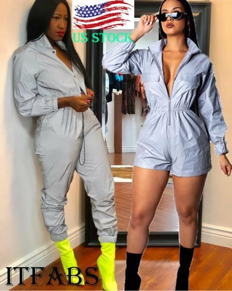 women's jumpsuits & rompers women lady reflective outfit sport jumpsuit long sleeve track suit club party, Black;white
women's jumpsuits & rompers women lady reflective outfit sport jumpsuit long sleeve track suit club party, Black;white