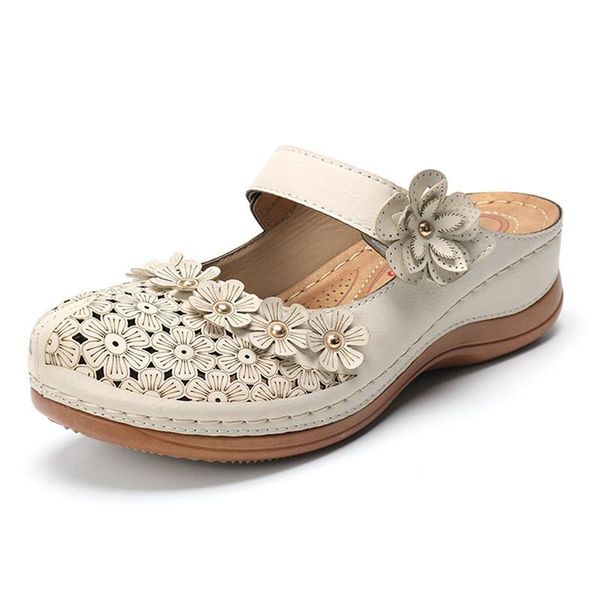 sandals women retro style open toe breathable shoes hollow flower anti-slip slipper loafers casual pu leather sandal summer, Black
sandals women retro style open toe breathable shoes hollow flower anti-slip slipper loafers casual pu leather sandal summer, Black