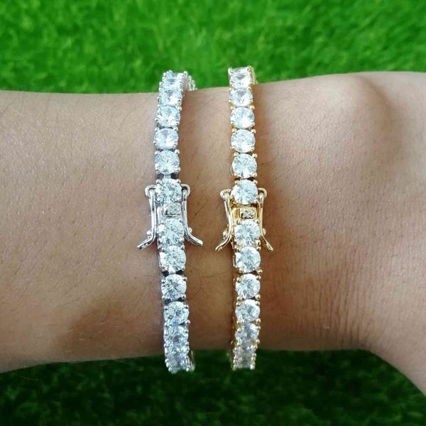 4mm tennis chain setting zircon brass bracelets hip hop jewelry bb019, Golden;silver
4mm tennis chain setting zircon brass bracelets hip hop jewelry bb019, Golden;silver