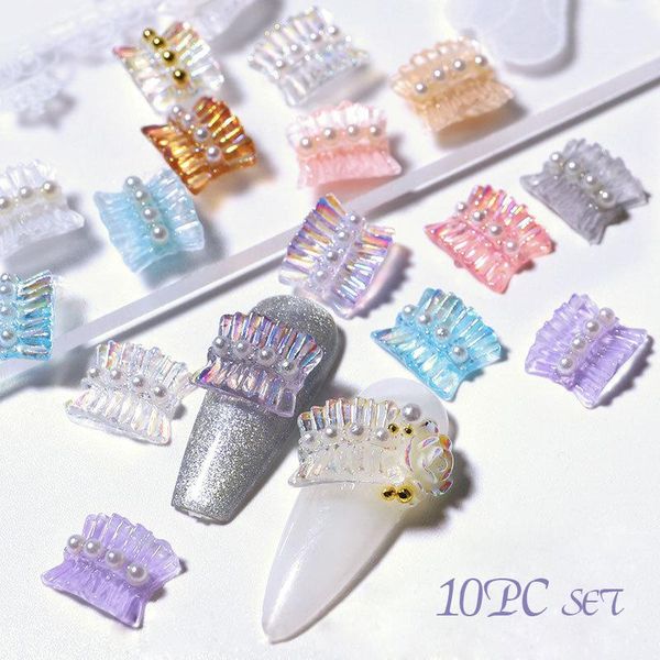 set nail tips decor accessories crystals aurora skirt pearl lace rhinestones decorations candy 3d charms diy art, Silver;gold
set nail tips decor accessories crystals aurora skirt pearl lace rhinestones decorations candy 3d charms diy art, Silver;gold