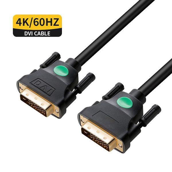 to dvi cable support 4@60hz d 24+1 pin 1080p video for projector hdtv pc computer connect male cables & connectors
to dvi cable support 4@60hz d 24+1 pin 1080p video for projector hdtv pc computer connect male cables & connectors