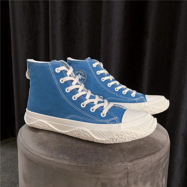 spring and autumn 2021 men plain comfortable high-canvas shoes flat strap permeable rubber soles casual skateboard shoes
spring and autumn 2021 men plain comfortable high-canvas shoes flat strap permeable rubber soles casual skateboard shoes