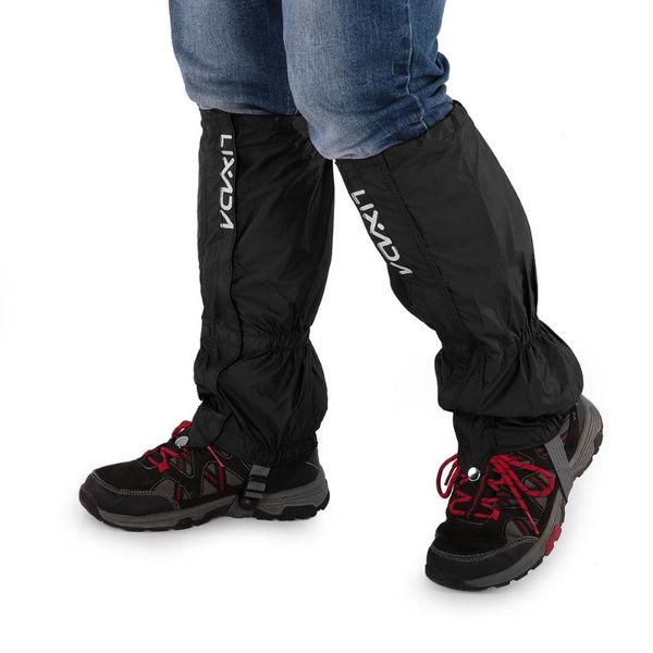 cycling caps & masks one pair of gaiters outdoor zippered closure wear and water resistant cloth leggings cover for snowboarding, Black
cycling caps & masks one pair of gaiters outdoor zippered closure wear and water resistant cloth leggings cover for snowboarding, Black