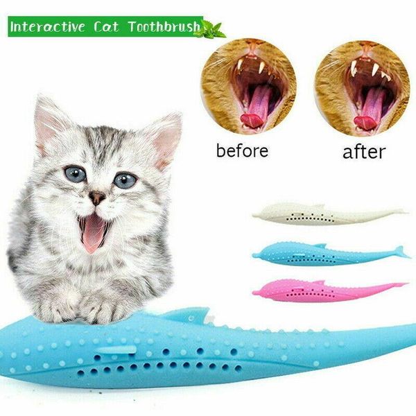 cat toys silicone mint fish toy pet catnip soft clean teeth toothbrush chew cats molar stick cleaning kitten products
cat toys silicone mint fish toy pet catnip soft clean teeth toothbrush chew cats molar stick cleaning kitten products