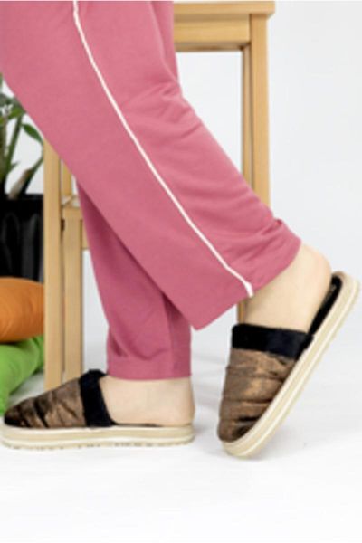 women home slipper 1014-127-0001 slippers, Black 
women home slipper 1014-127-0001 slippers, Black