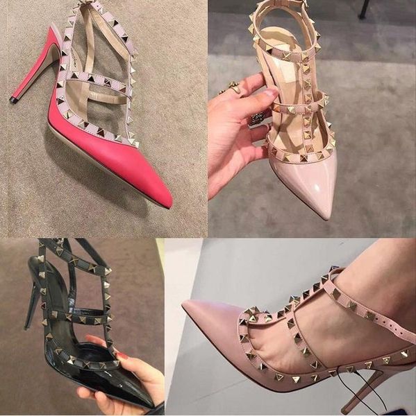 dress shoes 2021 brand women high heel sandals v right rivets black leather wedding 10cm thin pointed toe large size
dress shoes 2021 brand women high heel sandals v right rivets black leather wedding 10cm thin pointed toe large size