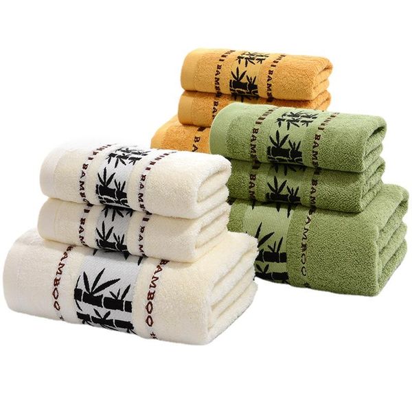 towel pure cotton bamboo fiber men's and women's bath 3-piece set of beach soft comfortable face washing 
towel pure cotton bamboo fiber men's and women's bath 3-piece set of beach soft comfortable face washing