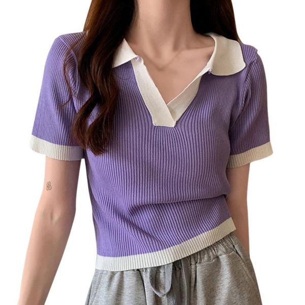 women's t-shirt women summer v-neck knited korean style solid color cotton short sleeve tee, White
women's t-shirt women summer v-neck knited korean style solid color cotton short sleeve tee, White