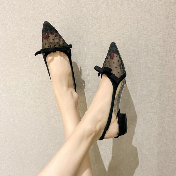 shoes fretwork heels cover toe ladies' slippers low butterfly-knot slipers women pointed 2021 scandals slides rub, Black
shoes fretwork heels cover toe ladies' slippers low butterfly-knot slipers women pointed 2021 scandals slides rub, Black