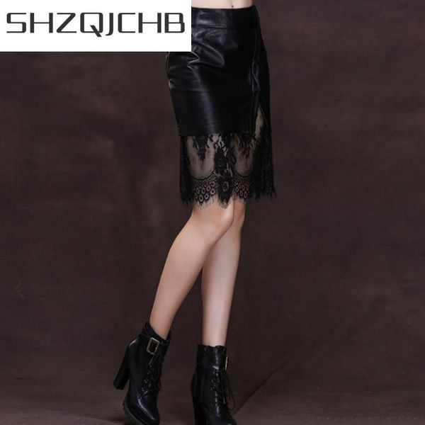 skirts jchb 2021 spring autumn women wrap skirt sheepskin genuine leather elegant office ladies lace spliced a line, Black
skirts jchb 2021 spring autumn women wrap skirt sheepskin genuine leather elegant office ladies lace spliced a line, Black