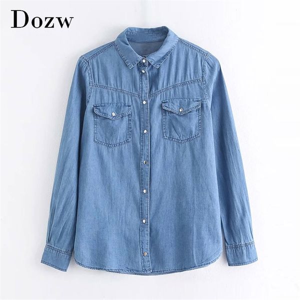long sleeve solid casual blouse women turn down collar pleated cotton shirt female pocket office ladies blusa mujer 210515, White
long sleeve solid casual blouse women turn down collar pleated cotton shirt female pocket office ladies blusa mujer 210515, White