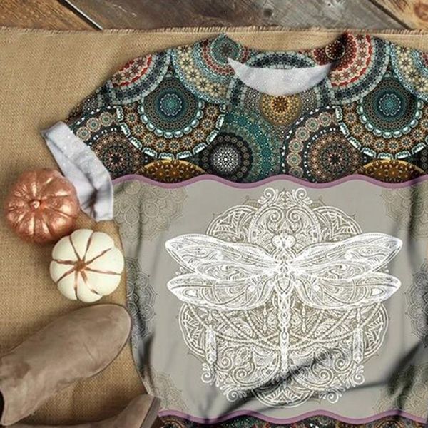 35 women t shirts plus size short sleeve 3d animal dragonfly printed o neck tee shirt woman, White
35 women t shirts plus size short sleeve 3d animal dragonfly printed o neck tee shirt woman, White