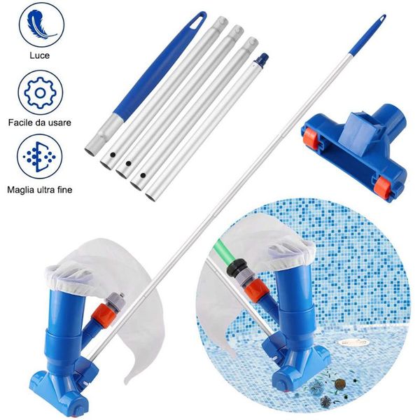 pool & accessories portable vacuum nozzle tip cleaning kit 5 pole section jet for summer spa bathtub swimming fountain cleaner
pool & accessories portable vacuum nozzle tip cleaning kit 5 pole section jet for summer spa bathtub swimming fountain cleaner