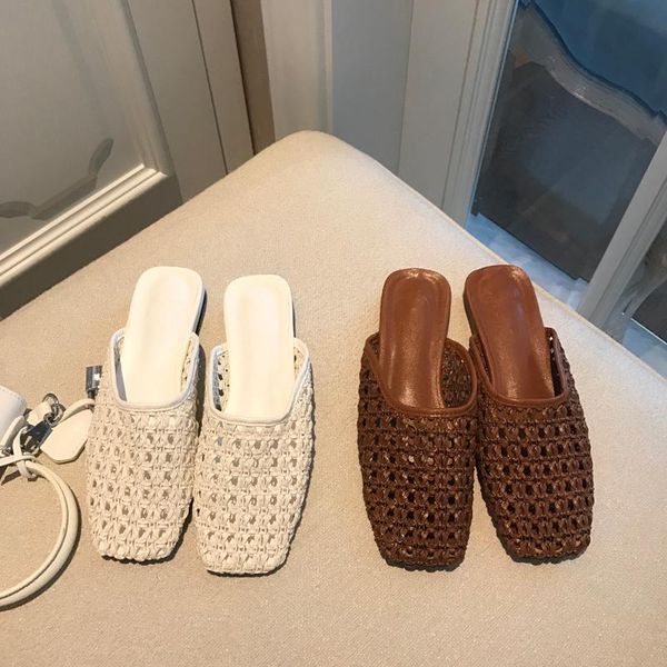 sandals zar summer women's 2021 woven square toe half slippers retro hollow straw weaving lazy beach sandal plus size 39, Black
sandals zar summer women's 2021 woven square toe half slippers retro hollow straw weaving lazy beach sandal plus size 39, Black