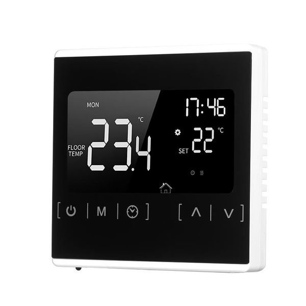smart home control touchscreen thermostat programmable electric water heating system thermoregulator ac 85-250v temperature controller heat
smart home control touchscreen thermostat programmable electric water heating system thermoregulator ac 85-250v temperature controller heat