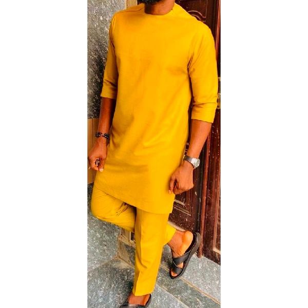 arrivals african fashion mango yellow men's cotton pant suits 3/4 sleeve +solid trousers nigerian style outfits ethnic clothing, Red
arrivals african fashion mango yellow men's cotton pant suits 3/4 sleeve +solid trousers nigerian style outfits ethnic clothing, Red