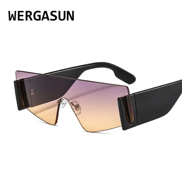 sunglasses wergasun oversized women luxury transparent colorful designer men vintage flat eyewear uv400, White;black
sunglasses wergasun oversized women luxury transparent colorful designer men vintage flat eyewear uv400, White;black