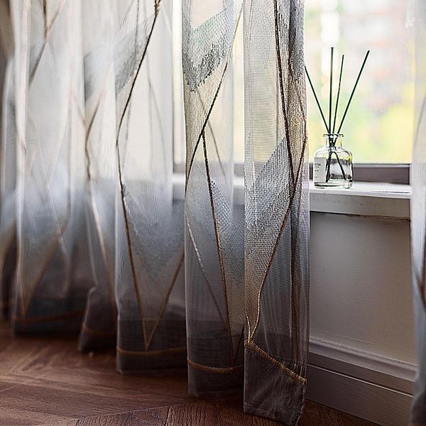 curtain & drapes nordic modern luxury geometric abstract tulle gray and white embroidery window screen for living room bedroom custom#4
curtain & drapes nordic modern luxury geometric abstract tulle gray and white embroidery window screen for living room bedroom custom#4