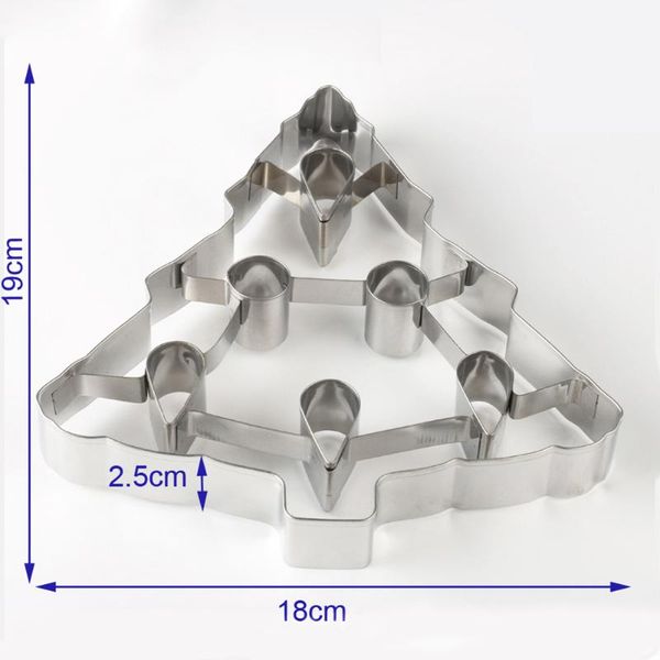 baking moulds stainless steel christmas tree snowflake biscuit cutter mold cake decor tool fhj889
baking moulds stainless steel christmas tree snowflake biscuit cutter mold cake decor tool fhj889