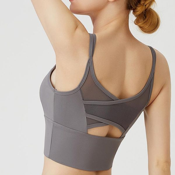 removable cups yoga sport bra breathable mesh fitness gym women's medium support cross back wireoutfit
removable cups yoga sport bra breathable mesh fitness gym women's medium support cross back wireoutfit