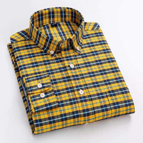 checkered shirts for men autumn winter cotton long sleeve simplicity plaid shirt oxford textile casual pocket chemise homme men's, White;black
checkered shirts for men autumn winter cotton long sleeve simplicity plaid shirt oxford textile casual pocket chemise homme men's, White;black