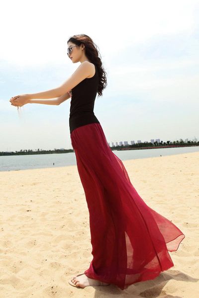 women's pants & capris 2021 summer fashion wide-leg chiffon trousers glitter women mujer pantalons plus size bohemian beach, Black;white
women's pants & capris 2021 summer fashion wide-leg chiffon trousers glitter women mujer pantalons plus size bohemian beach, Black;white