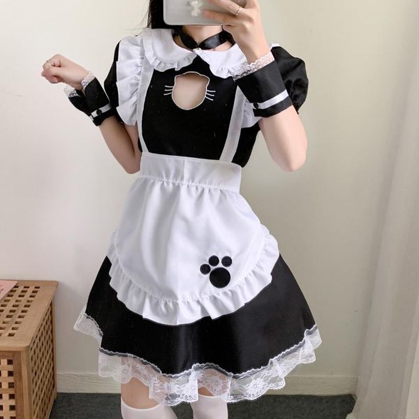 lolita women's dresses hollow out lace short puff sleeve party dress maid cosplay bowknot babydoll japanese outfits casual, Black;gray
lolita women's dresses hollow out lace short puff sleeve party dress maid cosplay bowknot babydoll japanese outfits casual, Black;gray