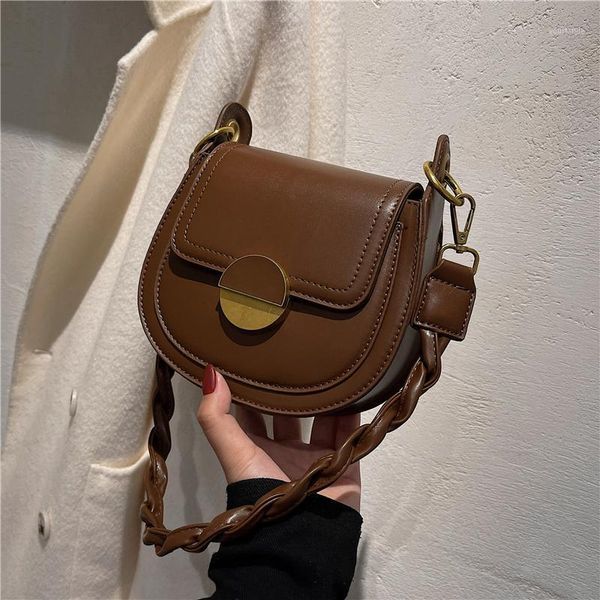 evening bags vintage semicircle saddle crossbody shoulder for women brand designer twisted strap lock small ladies handbags winter 2021
evening bags vintage semicircle saddle crossbody shoulder for women brand designer twisted strap lock small ladies handbags winter 2021