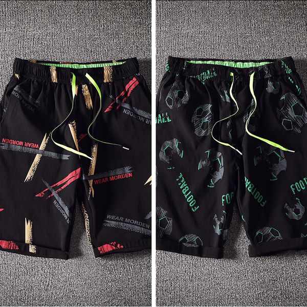 a 296 summer five minutes of pants men loose handsome popular logo trend seven 6 beach pants male flower shorts trousers slacks, Blue
a 296 summer five minutes of pants men loose handsome popular logo trend seven 6 beach pants male flower shorts trousers slacks, Blue