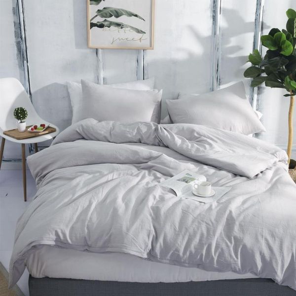 bedding sets printed solid home set 3pcs pllowcase qiult cover