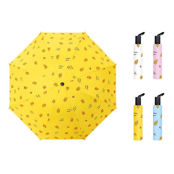 umbrellas yada fashion cartoon animal duck rain uv 3 folding umbrella for children's women windproof female ys210005
umbrellas yada fashion cartoon animal duck rain uv 3 folding umbrella for children's women windproof female ys210005