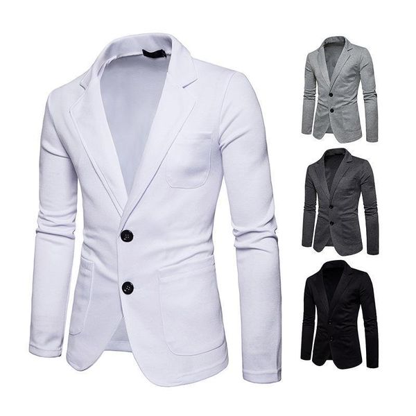 men 's sweater thin korean slim v-neck cardigan men' s jacket spring style lapel collar blazer outwear men's suits & blazers, White;black
men 's sweater thin korean slim v-neck cardigan men' s jacket spring style lapel collar blazer outwear men's suits & blazers, White;black