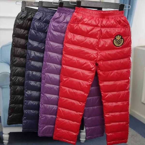 winter fashion pants for girls pure color warterproof warm trousers children boys white duck down kids clothes 8 to 12, Blue
winter fashion pants for girls pure color warterproof warm trousers children boys white duck down kids clothes 8 to 12, Blue