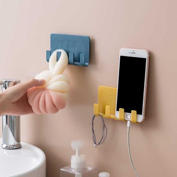 mobile phone folder stand creative wall without leave track 4 hook storage rack hanging keying holder bracket home organizer hooks & rails
mobile phone folder stand creative wall without leave track 4 hook storage rack hanging keying holder bracket home organizer hooks & rails