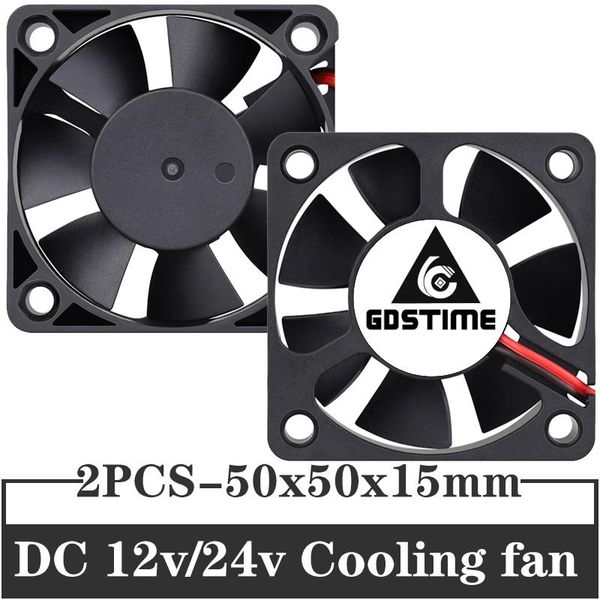 2pcs gdstime dc 12v 24v 2 pin 5015 5cm 50mm 50x50x15mm 3d printer parts cooling fan fans & coolings
2pcs gdstime dc 12v 24v 2 pin 5015 5cm 50mm 50x50x15mm 3d printer parts cooling fan fans & coolings