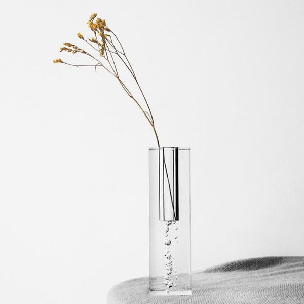 vases nordic acrylic vase square column glass bubble flower arrangement home decoration 16x4.5x4.5cm
vases nordic acrylic vase square column glass bubble flower arrangement home decoration 16x4.5x4.5cm