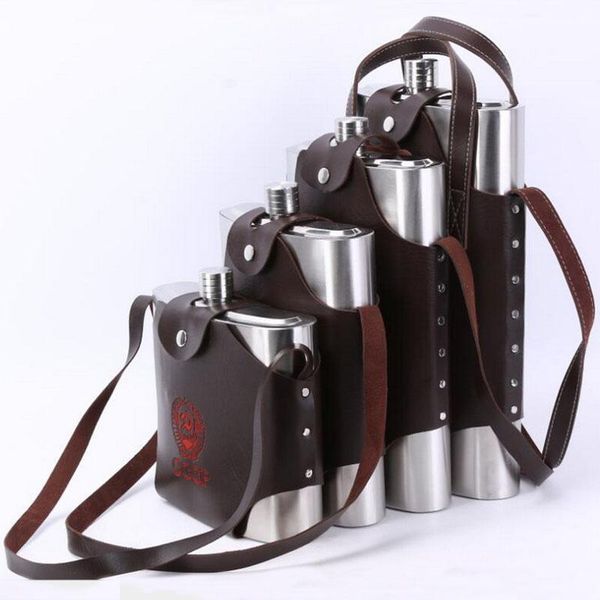 hip flasks 4 8 18 38 48 64 88 108 128 178 oz stainless steel flask liquor whisky portable pocket alcohol bottle with belt case
hip flasks 4 8 18 38 48 64 88 108 128 178 oz stainless steel flask liquor whisky portable pocket alcohol bottle with belt case