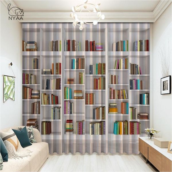 curtain & drapes blackout library bookself curtains brown 3d window for kids room study living bedroom micro shading
curtain & drapes blackout library bookself curtains brown 3d window for kids room study living bedroom micro shading