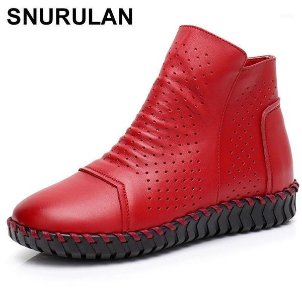boots snurulan women genuine leather ankle hollow summer chaussures femme comfortable flat shoes large size11, Black
boots snurulan women genuine leather ankle hollow summer chaussures femme comfortable flat shoes large size11, Black