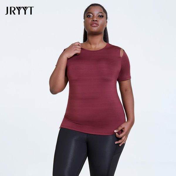 yoga outfit jryyt l-4xl stretch summer workout plus size women hollow out running quick dry t-shirt female sports fitness shirt
yoga outfit jryyt l-4xl stretch summer workout plus size women hollow out running quick dry t-shirt female sports fitness shirt