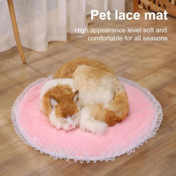 kennels & pens pink pet blanket super soft princess lace cat bed plush mat anti-slip portable cushion dog supplies
kennels & pens pink pet blanket super soft princess lace cat bed plush mat anti-slip portable cushion dog supplies