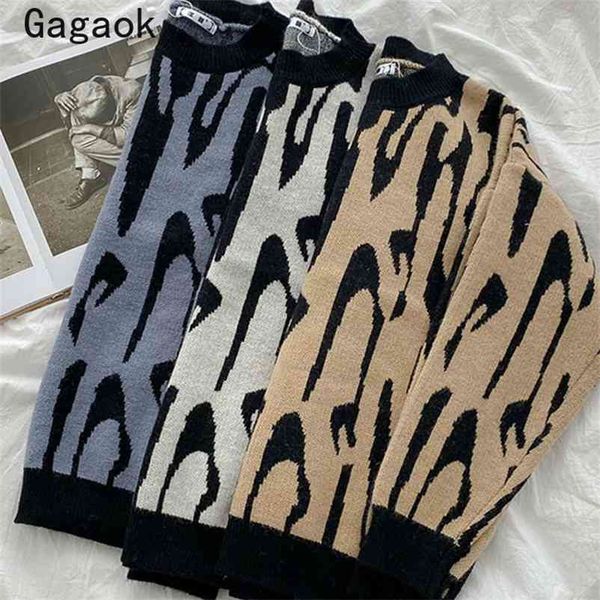 patchwork sweater women spring autumn office lady o-neck full knit sweaters loose harajuku wild warm pullovers 210531, White;black
patchwork sweater women spring autumn office lady o-neck full knit sweaters loose harajuku wild warm pullovers 210531, White;black
