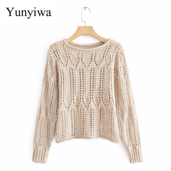 women's sweaters spring autumn women solid hollow out knitted sweater ladies basic o neck long sleeve casual loose female chic, White;black
women's sweaters spring autumn women solid hollow out knitted sweater ladies basic o neck long sleeve casual loose female chic, White;black
