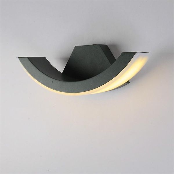 outdoor wall lamps 8w corridor balcony bedroom aisle stair lamp step landscape lights villa courtyard waterproof black/gray
outdoor wall lamps 8w corridor balcony bedroom aisle stair lamp step landscape lights villa courtyard waterproof black/gray