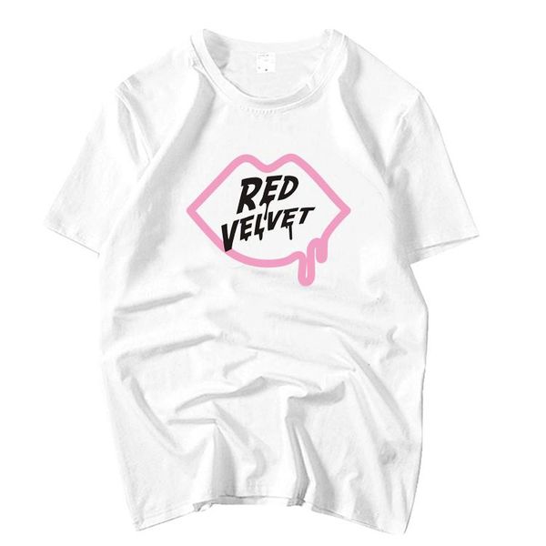 summer style red velvet pink lips printing fashion t shirt for kpop girls women o neck short sleeve t-shirt women's, White
summer style red velvet pink lips printing fashion t shirt for kpop girls women o neck short sleeve t-shirt women's, White